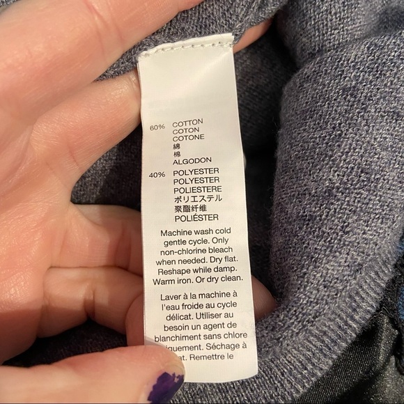 Gap women’s blue open cardigan sweater in size x-small - Picture 6 of 6